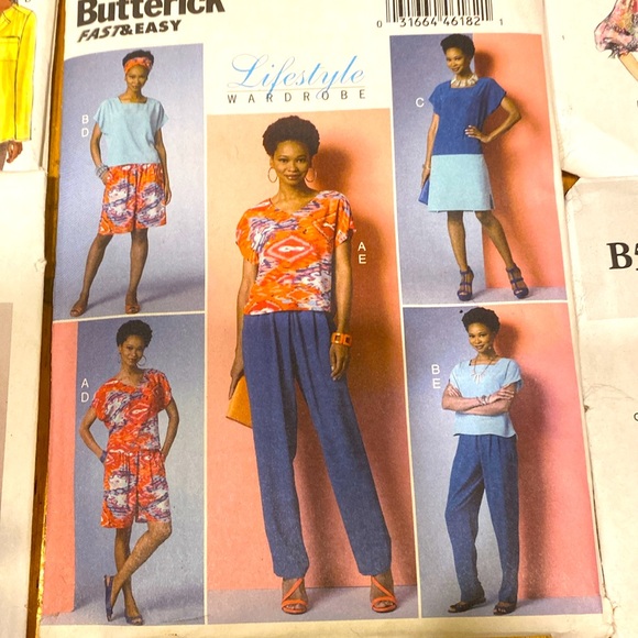 3/$15. Five Butterick patterns 2010’s not cut, brand new - Picture 4 of 6